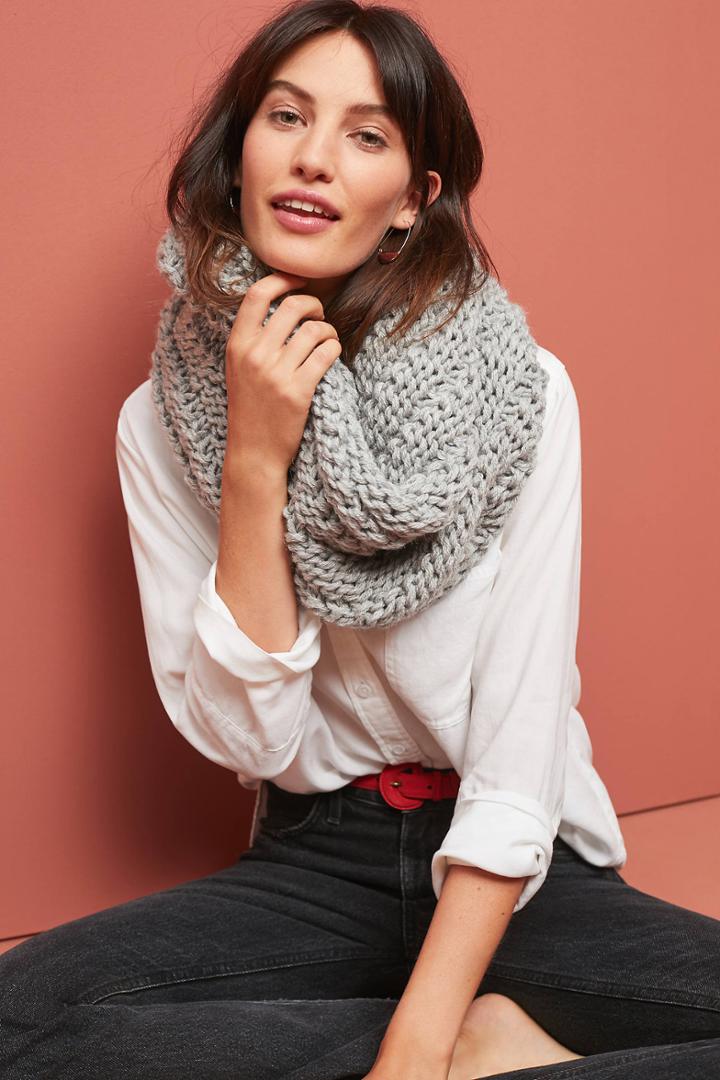 Alma Knitwear Niki Wool Infinity Scarf