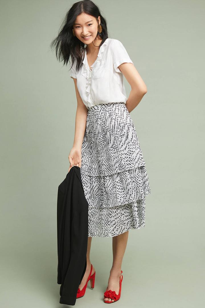 Kachel Dottie Tiered Skirt