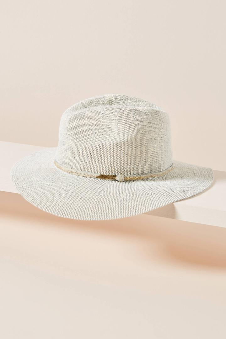 Anthropologie Spencer Trimmed Fedora
