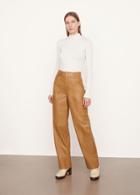 Vince Leather Seam Front Trouser