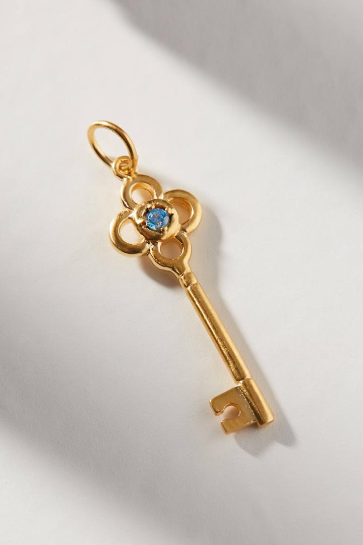 Anthropologie La Fleur Key Charm