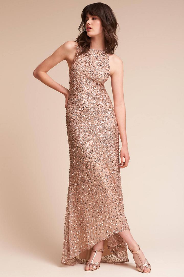 Anthropologie Vanity Wedding Guest Dress