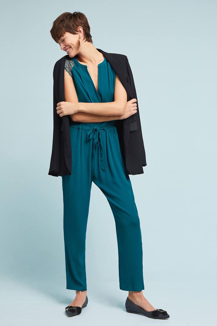 Greylin Cheryl Pleated Jumpsuit
