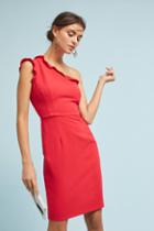 Black Halo Tove One-shoulder Dress