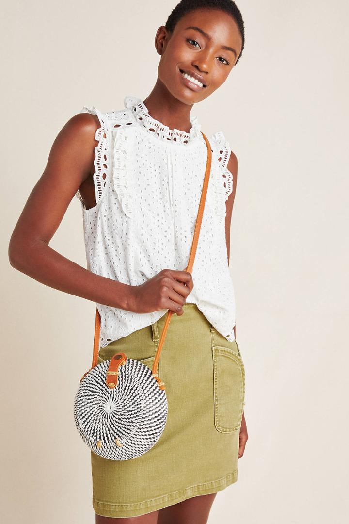 Maeve Tilly Eyelet Blouse