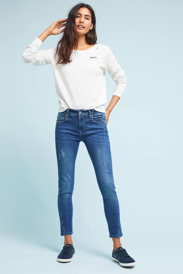 Reiko Low-rise Skinny Cropped Jeans