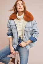 Levi's Faux Fur Trucker Denim Jacket