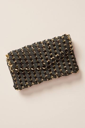 Tambonita Eve Leather Chain Clutch