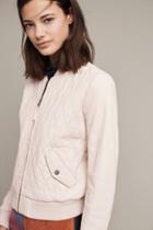 Joe's Jeans Qulited Leather Bomber