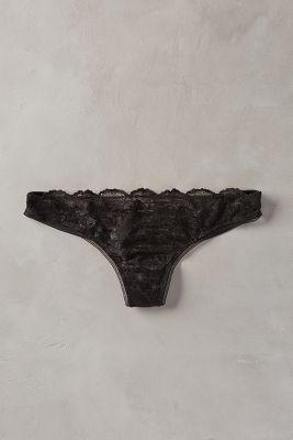 Calvin Klein Underwear Vinca Thong Black
