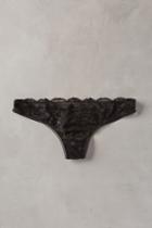 Calvin Klein Underwear Vinca Thong Black