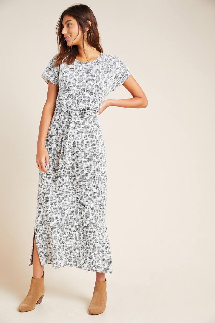 Dolan Left Coast Taleen Textured Midi Dress
