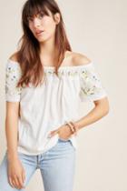 Anthropologie Mattie Off-the-shoulder Top