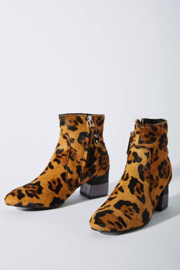 Gioseppo Leopard Booties