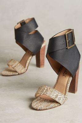Splendid Jayla Heels Black Motif