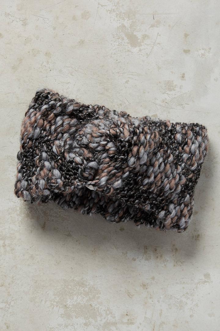 Anthropologie Shimmer-knit Earband