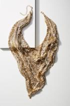 Anthropologie Chainmail Scarf Necklace