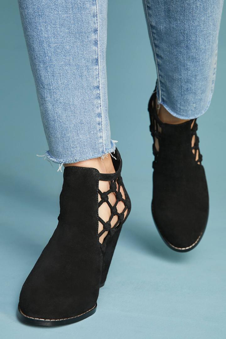 Anthropologie Joe's Jeans Knotted Cutout Booties