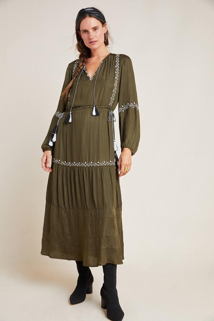 Dolan Left Coast Carys Tasseled Maxi Dress
