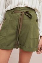 Anthropologie Utility High-waisted Shorts