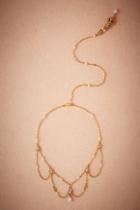 Anthropologie X Bhldn Thea Back Drop Necklace
