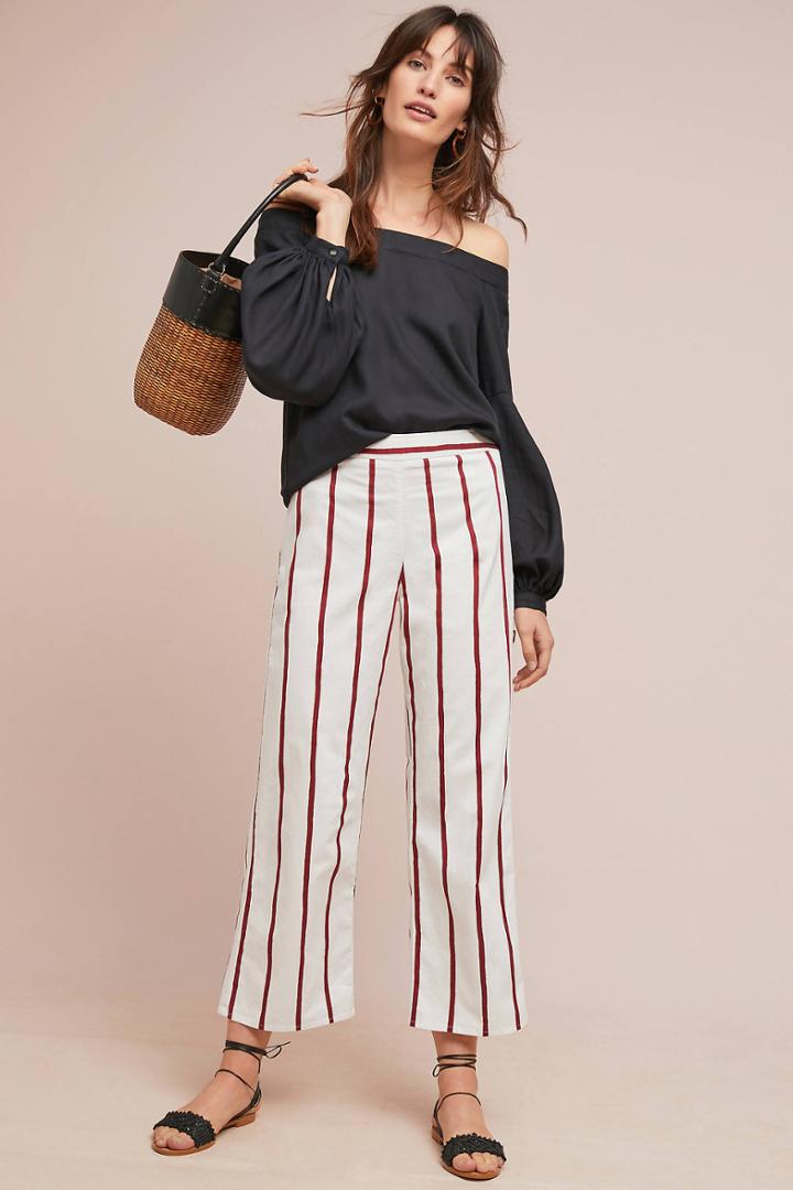 M.i.h Cropped Stripe Pants