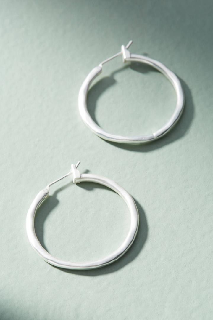 Anthropologie Understated Hoop Earrings