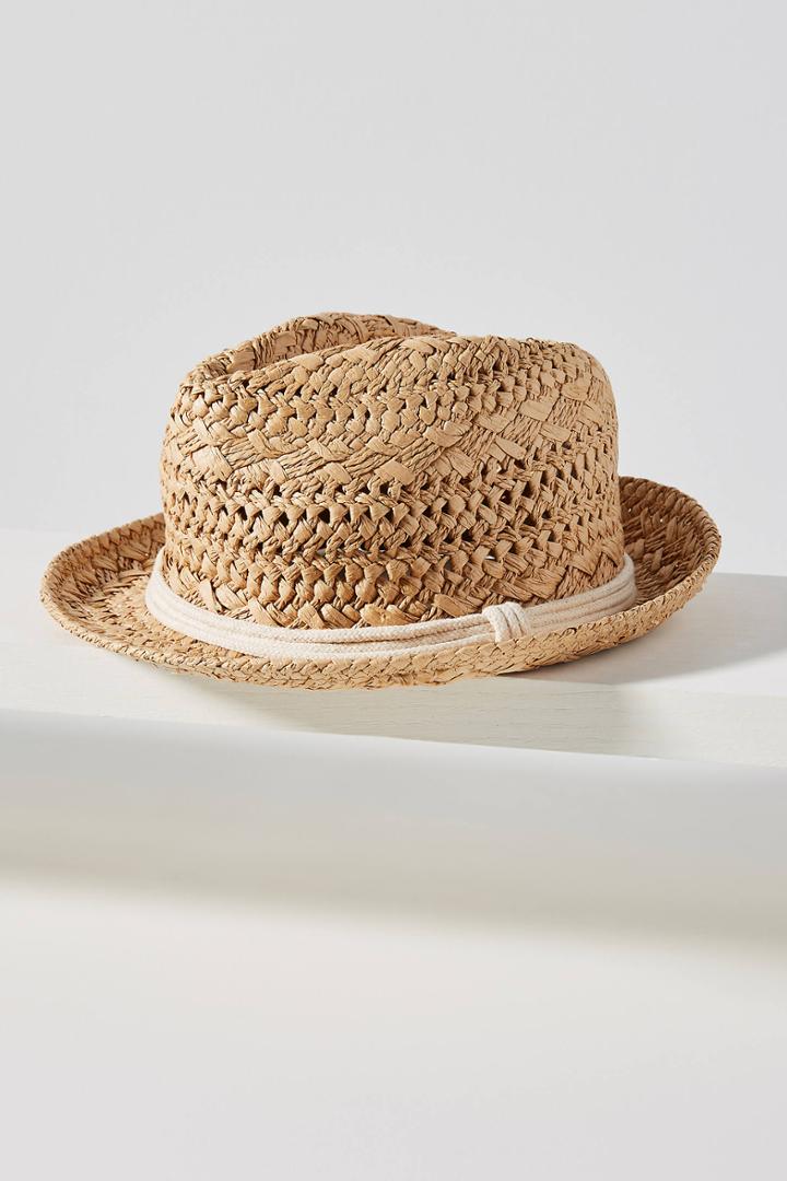 Anthropologie Bryce Woven Fedora