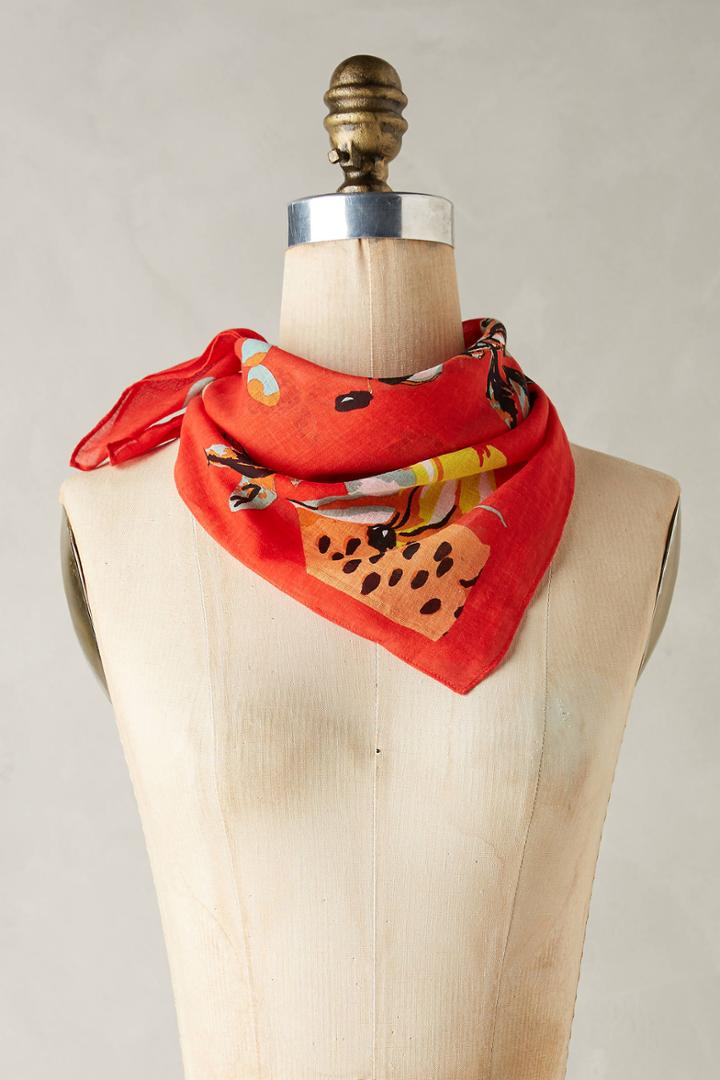 Anthropologie Sweet Vignette Bandana