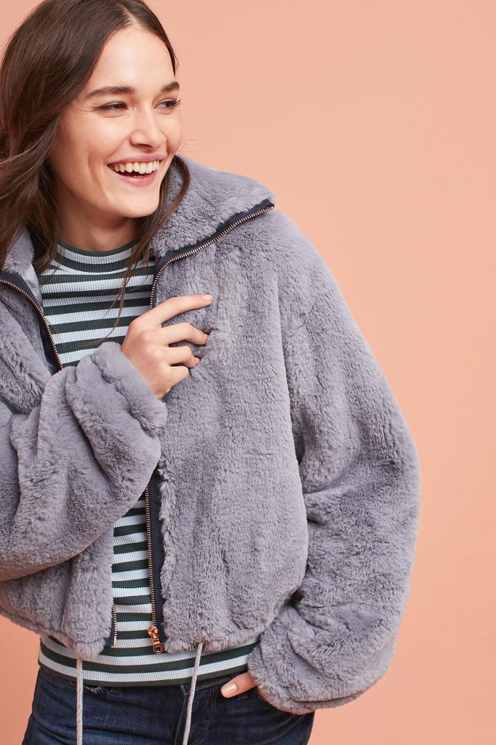 Elevenses Bristol Faux Fur Jacket