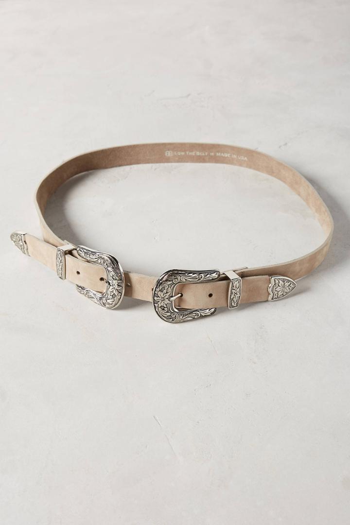 B-low The Belt Bobbie Double-buckled Belt