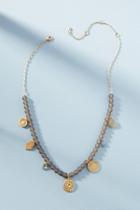 Anthropologie Medallions Statement Necklace