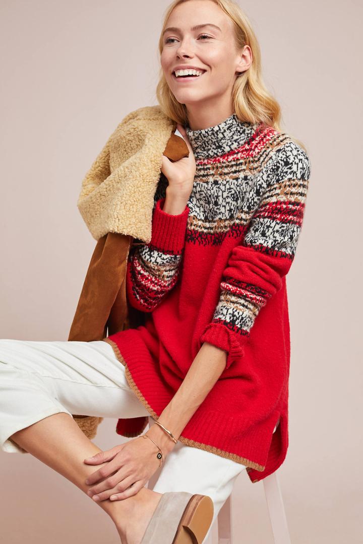 Moth Nordic Striped Sweater