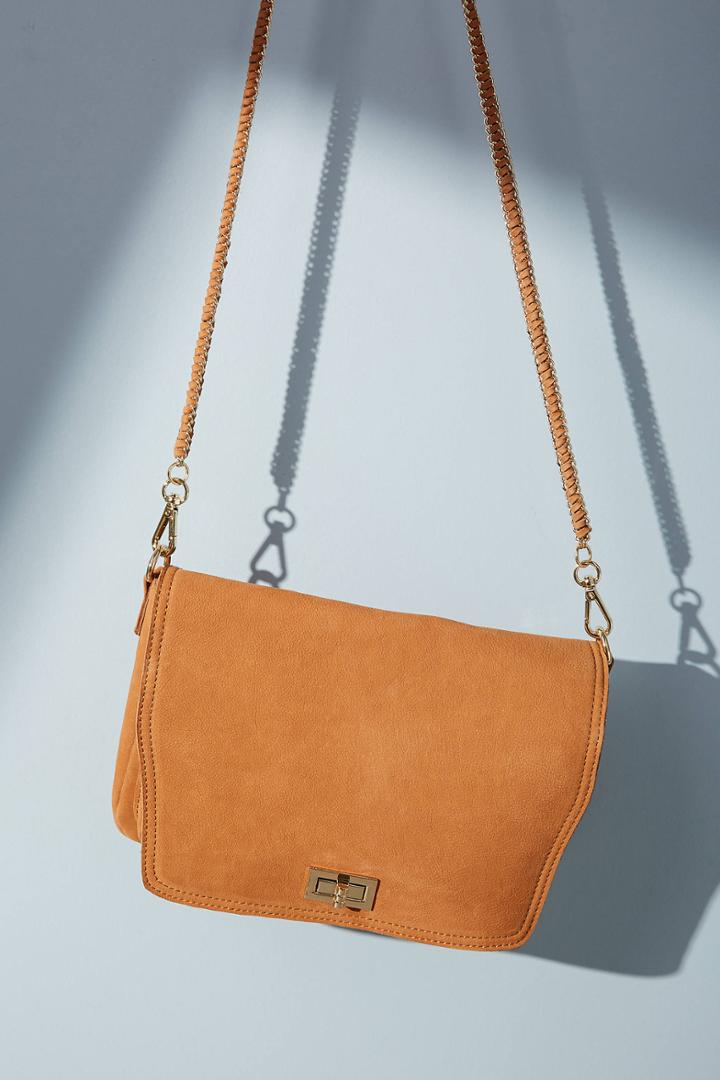 Anthropologie Desert Suede Crossbody Bag
