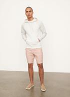 Vince Color Block Double Knit Pull Over Hoodie