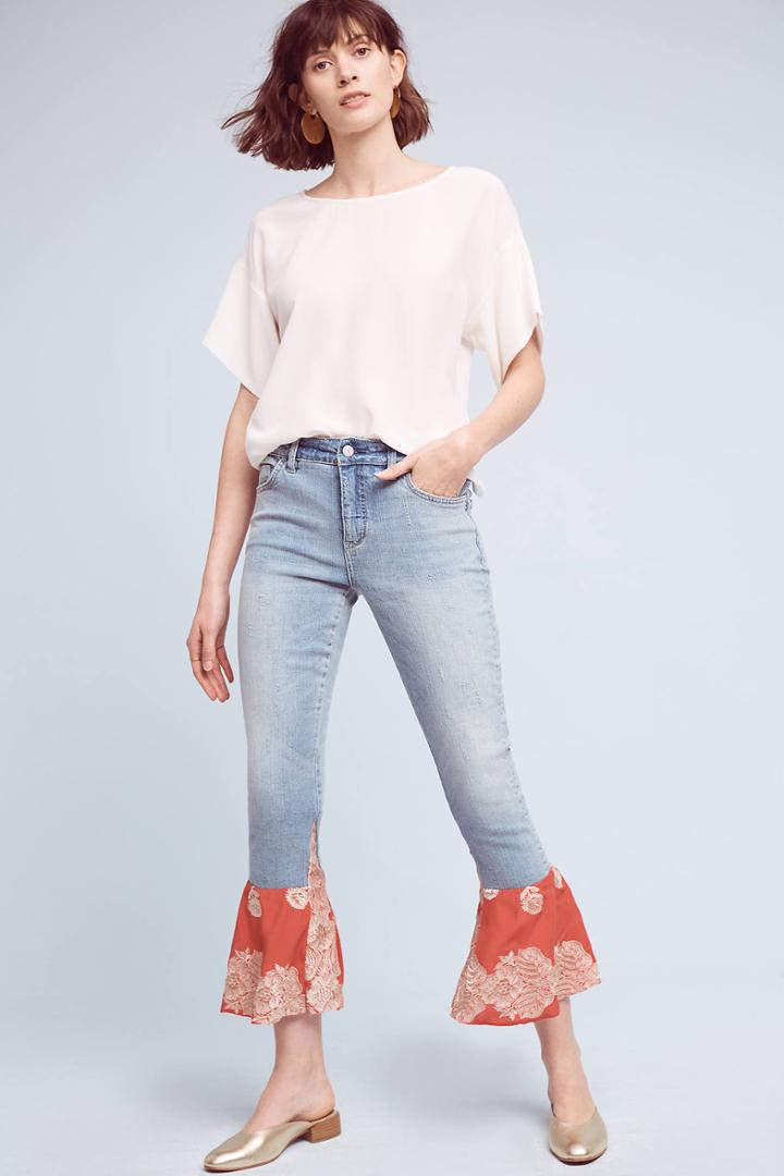 Anthropologie Hr Crafted Flare Hem Boy