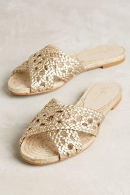Guilhermina Aliciana Slides Gold