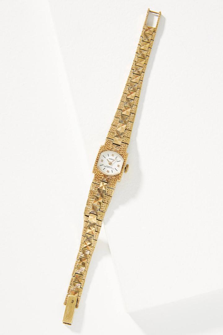 Anthropologie One-of-a-kind Raven Wrap Watch