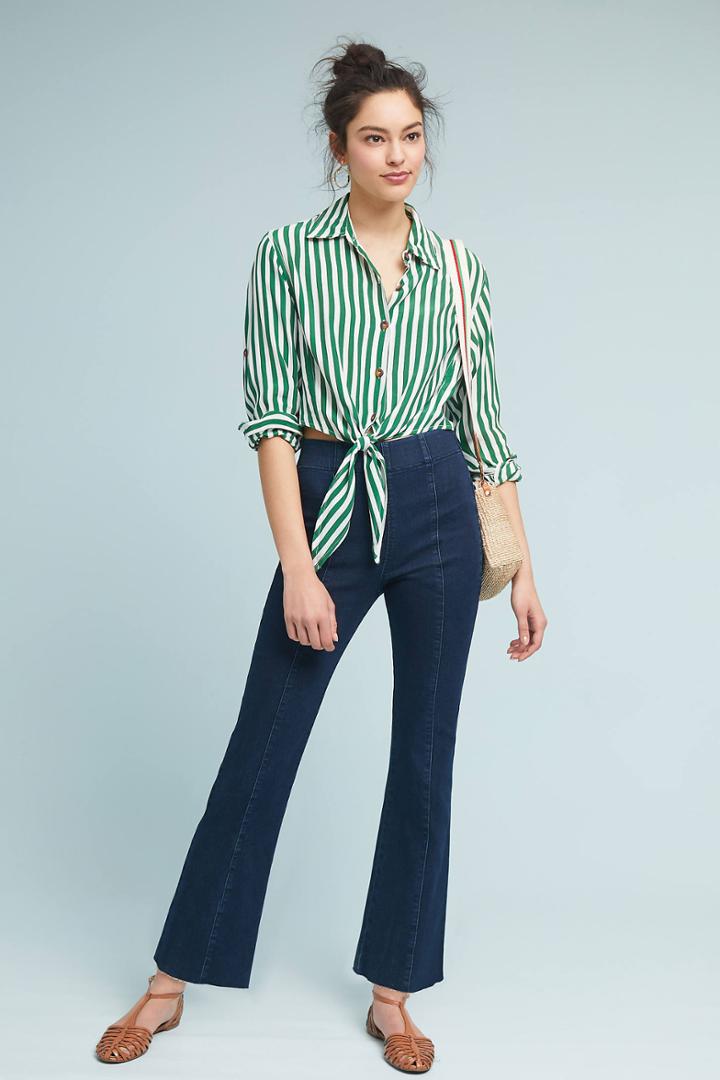 Level 99 Melanie High-rise Flare Jeans