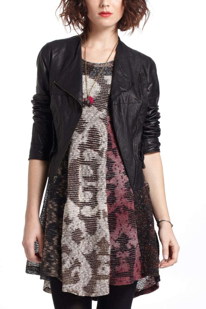 Leather Moto Jacket