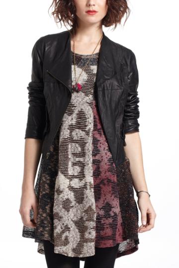 Leather Moto Jacket