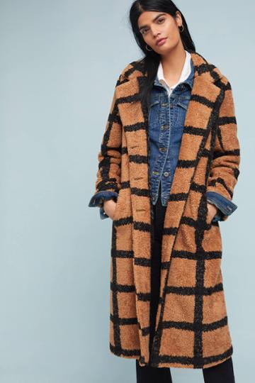 Nvlt Berber-checked Coat