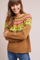 Moth Bright Fair Isle Pullover