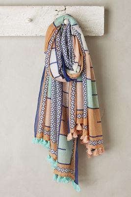 A Peace Treaty For Anthropologie Noura Scarf