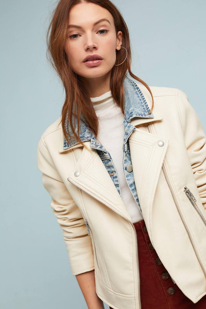 Blanknyc Winter Faux Leather Moto Jacket