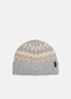 Vince Cashmere And Wool Fair Isle Cuff Hat