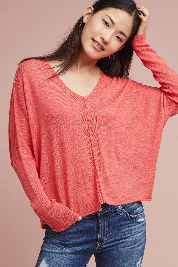 27 Miles V-neck Dolman Pullover