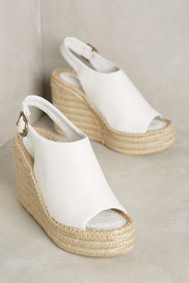 Jeffrey Campbell Isles Wedges White