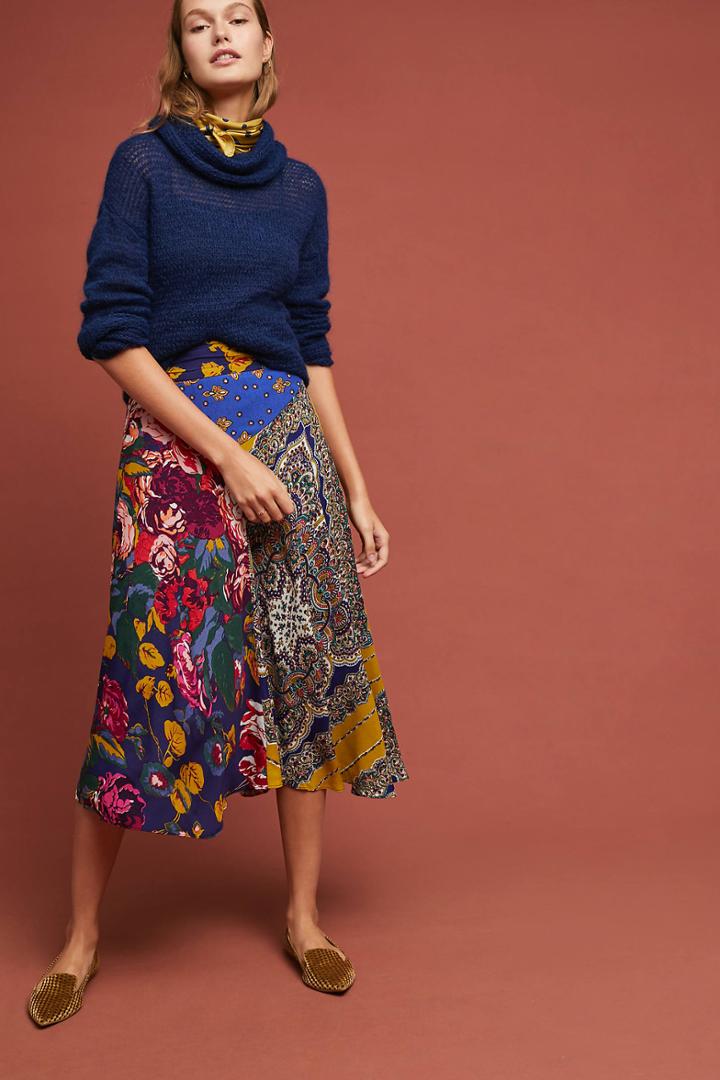 Moulinette Soeurs Patchwork Skirt