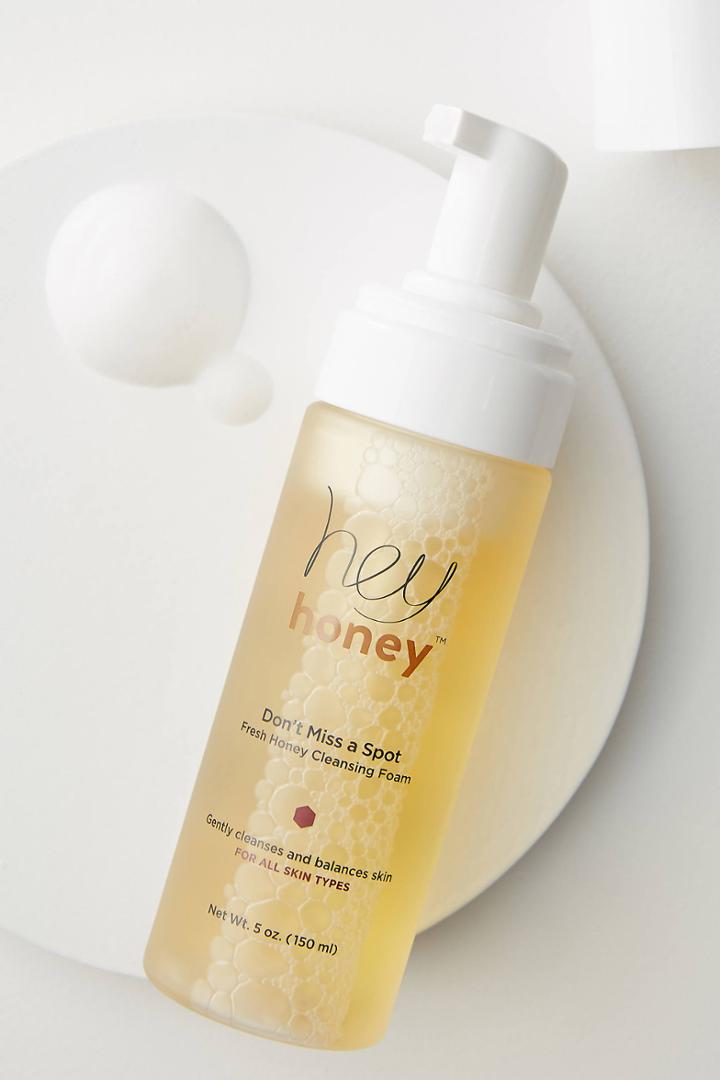Hey Honey Don't Miss A Spot Fresh Honey Foam Cleanser